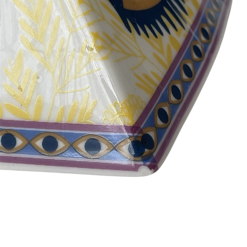 Anthropologies Mara Hoffman Ceramic Candle Holder Eye-catching Home Decor - Picture 11 of 13